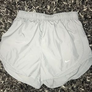 Light grey nike shorts